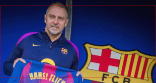 هانزي فليك يكشف رؤيته قبل مباراته المئة مع برشلونة