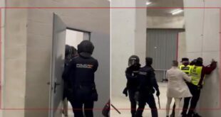 توقيف مشجعين إثر فوضى عقب فوز أوساسونا على ريال مدريد