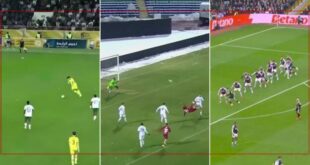 يستعرض أبرز خمسة أهداف استثنائية في ملاعب كرة القدم العالمية